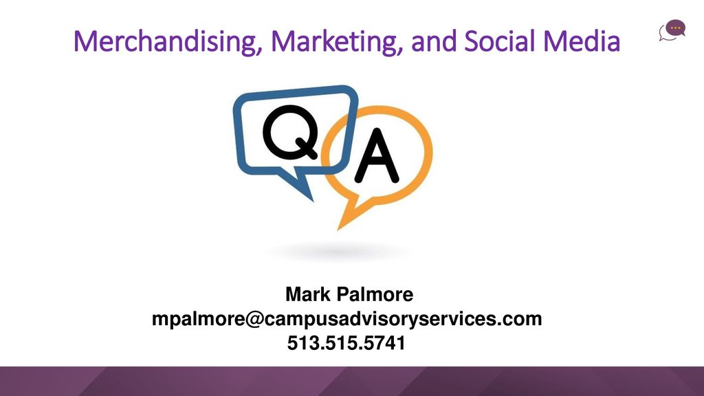 Merchandising, Marketing, and Social Media