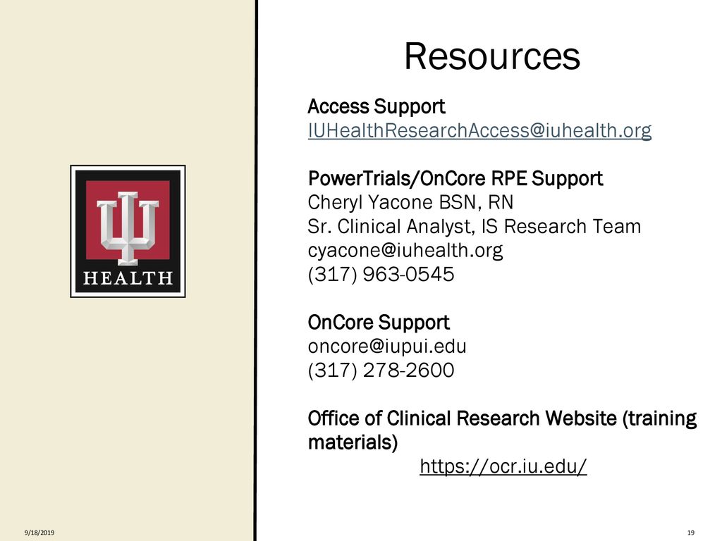 Resources Access Support