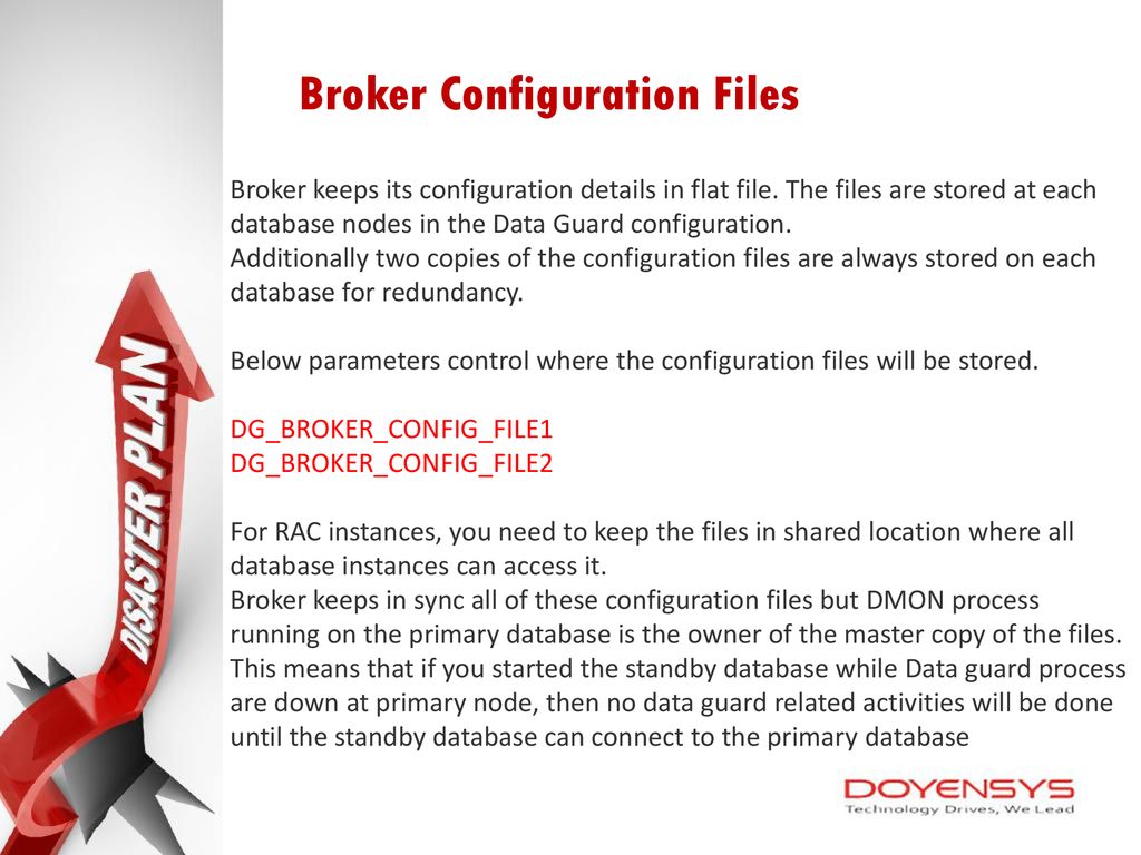 Broker Configuration Files
