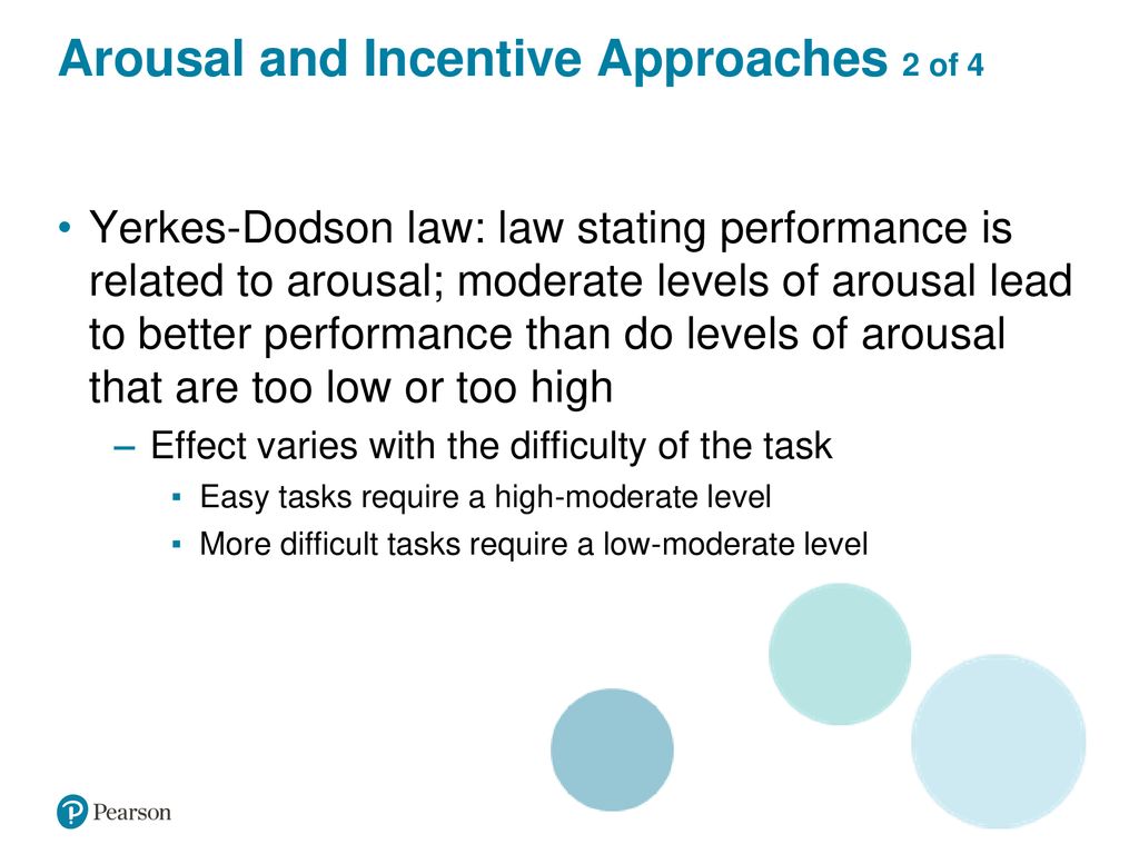 Arousal and Incentive Approaches 2 of 4