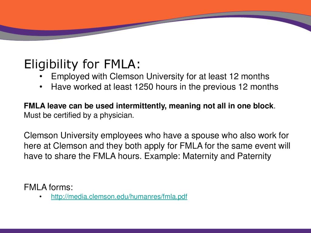 General information fmla ppt download