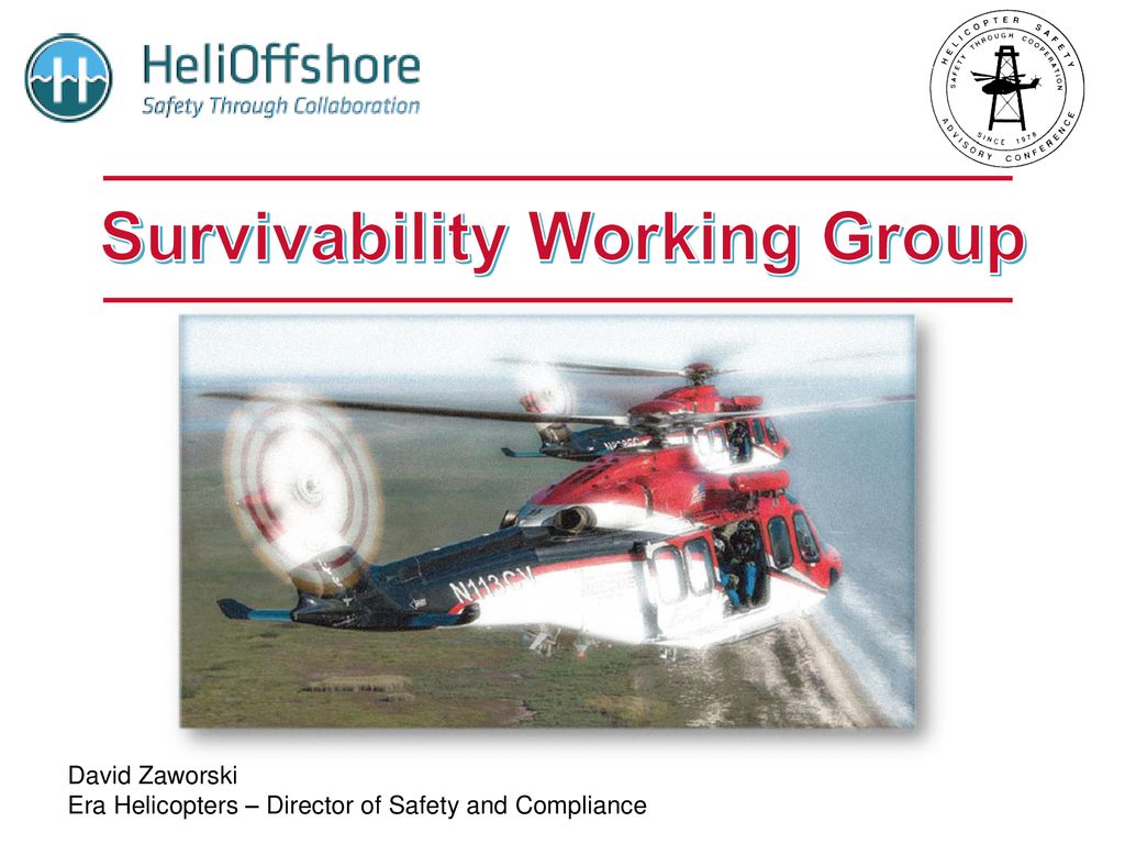 Survivability Working Group