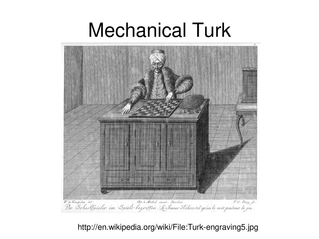 Mechanical Turk - Wikipedia