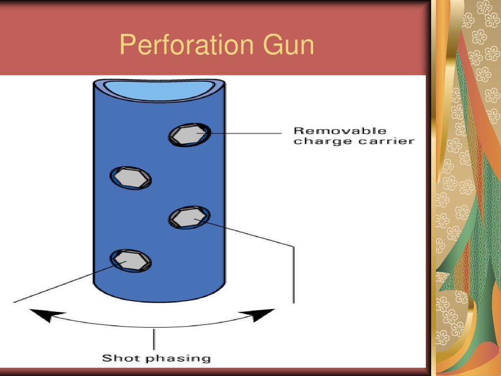 Well Perforation Perforation is the process of creating holes in ...