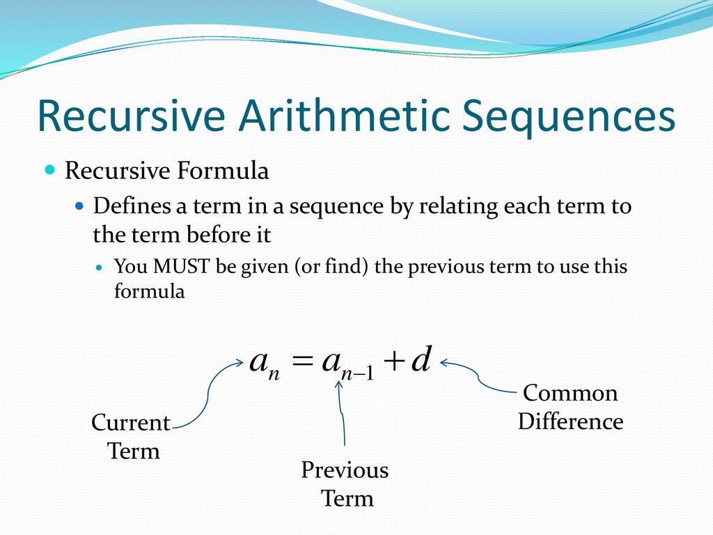 Sequences. - ppt download