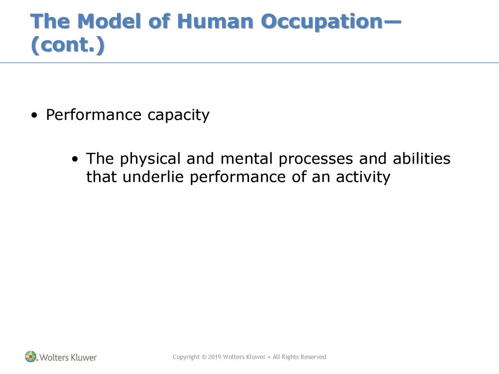 Full article: Comparing and Using Occupation-Focused Models