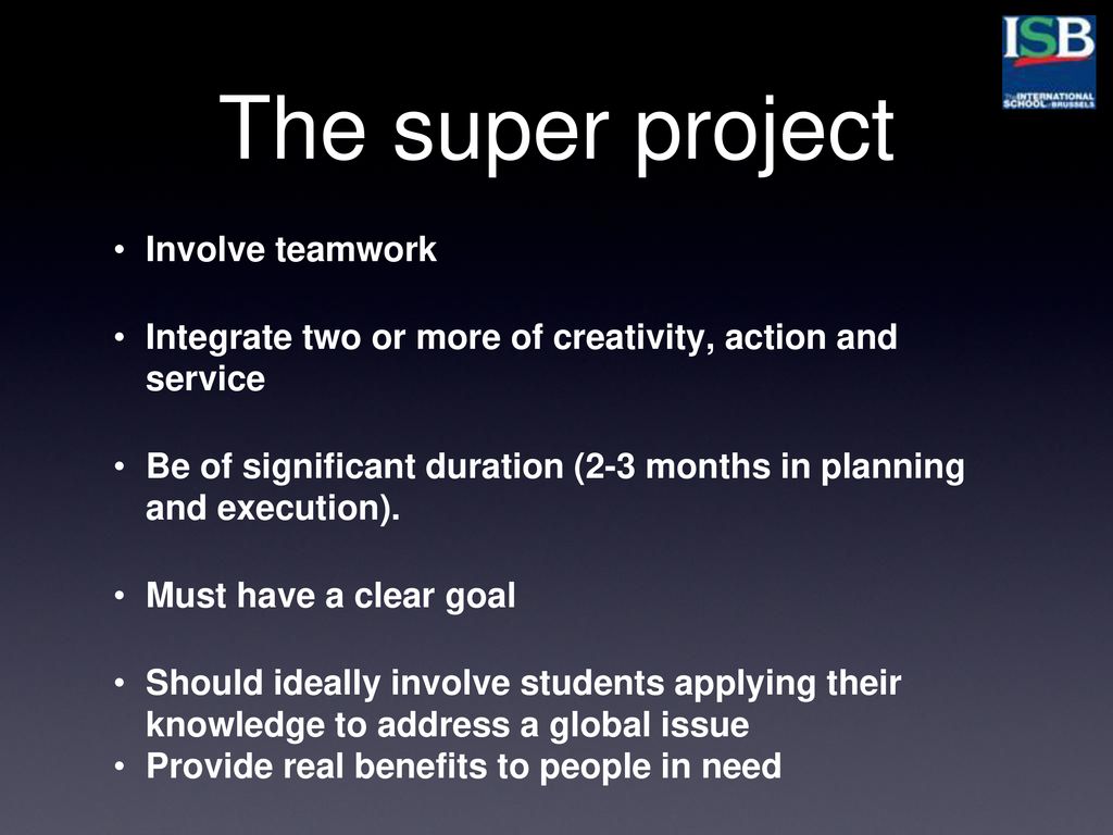 the super project school