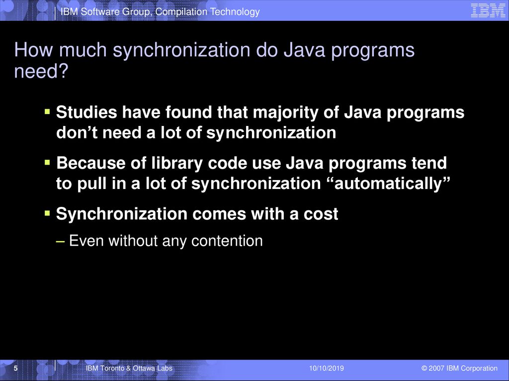 Nikola Grcevski Testarossa JIT Compiler IBM Toronto Lab - ppt download