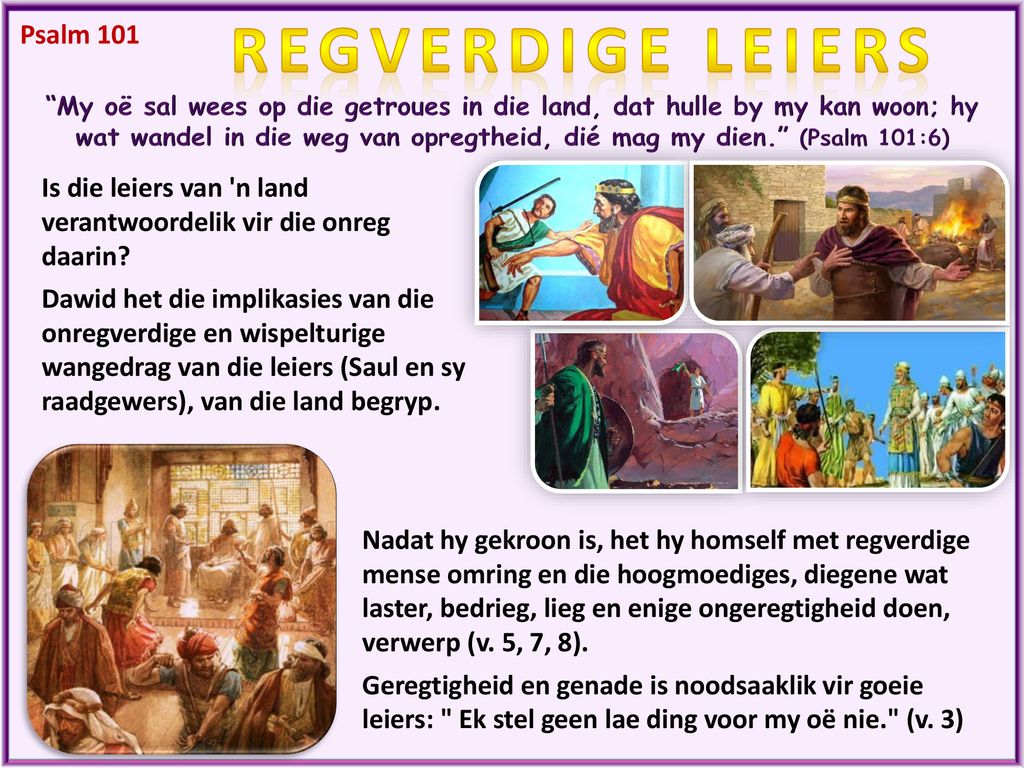 GENADE EN GEREGTIGHEID IN PSALMS EN SPREUKE - ppt download