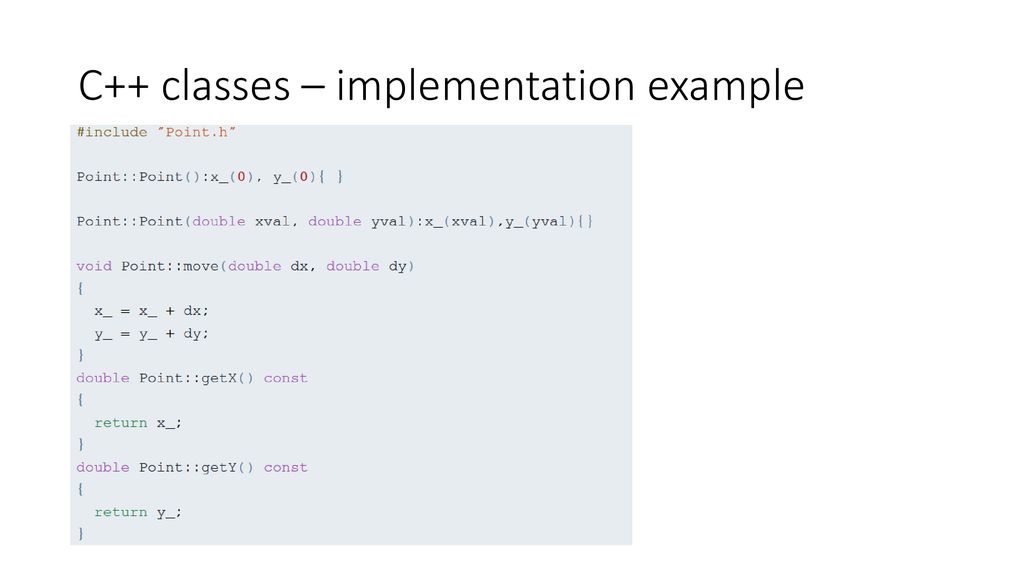 SPL – PS3 C++ Classes. - ppt download