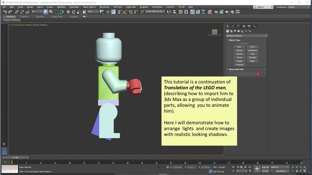 Rendering a picture in 3ds Max using the Arnold renderer: - ppt download