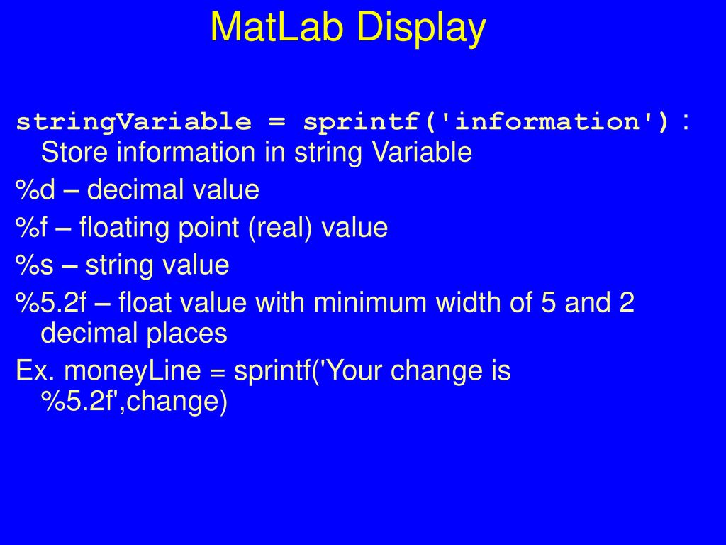 MatLab Program Used to Calculate Interactive - ppt download