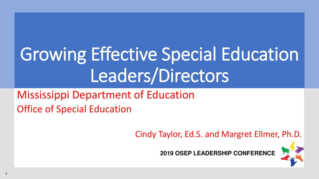 Growing Effective Special Education Leaders/Directors ppt download