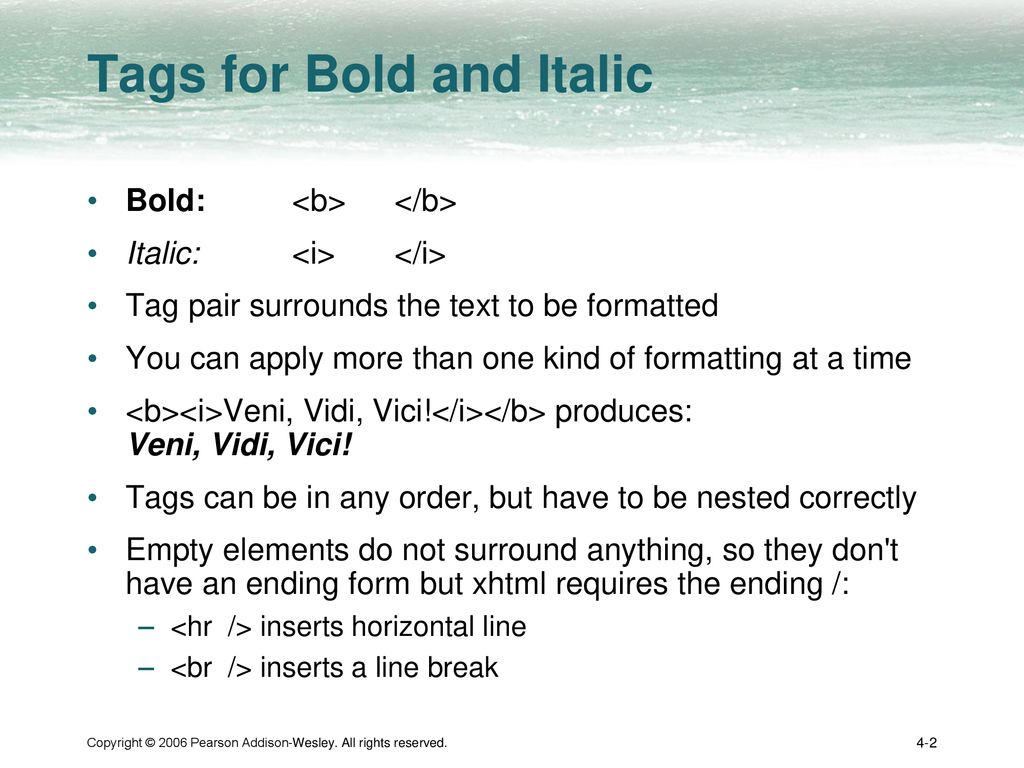 Marking Up with XHTML Tags describe how a web page should look - ppt ...