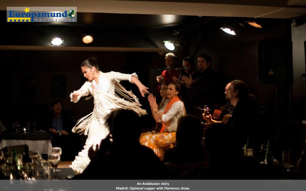 Madrid: Optional supper with Flamenco show.