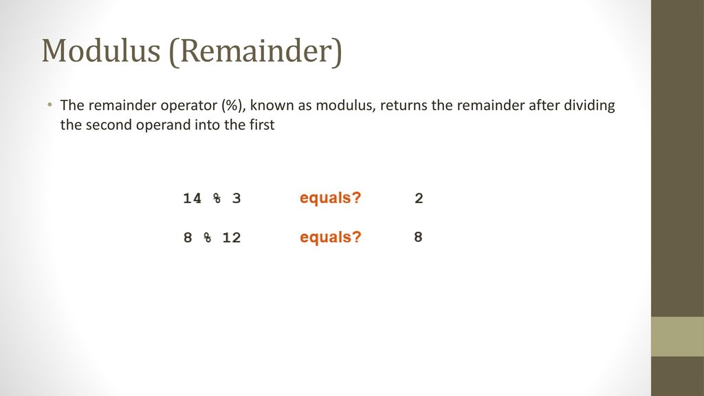Arithmetic Expressions & Data Conversions - ppt download