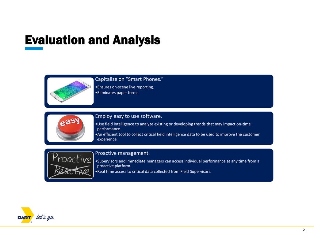 Evaluation and Analysis