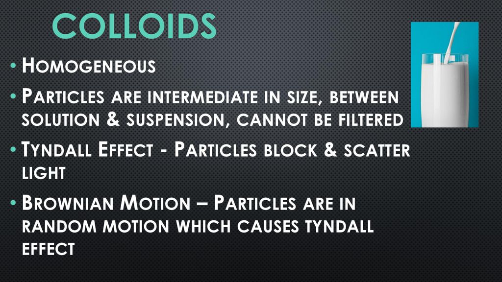 Types of Mixtures 4.2 Notes ppt download
