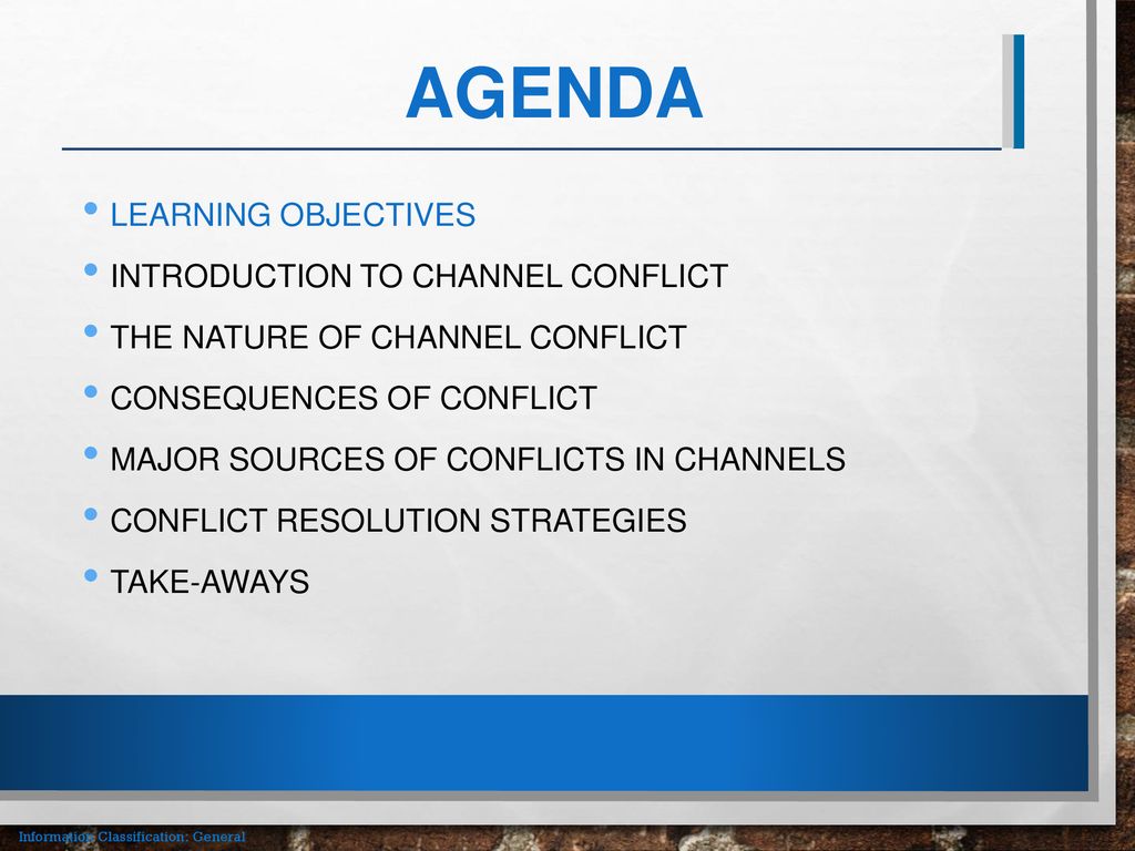 Chapter 5 Channel Conflict - ppt download