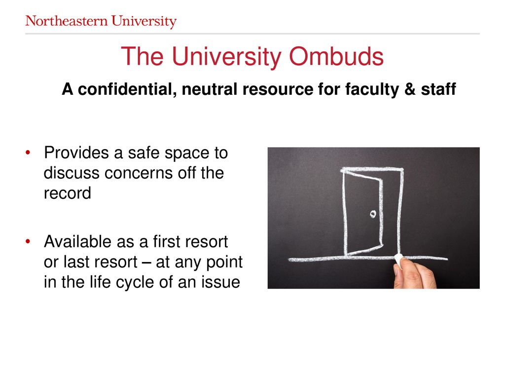A confidential, neutral resource for faculty & staff