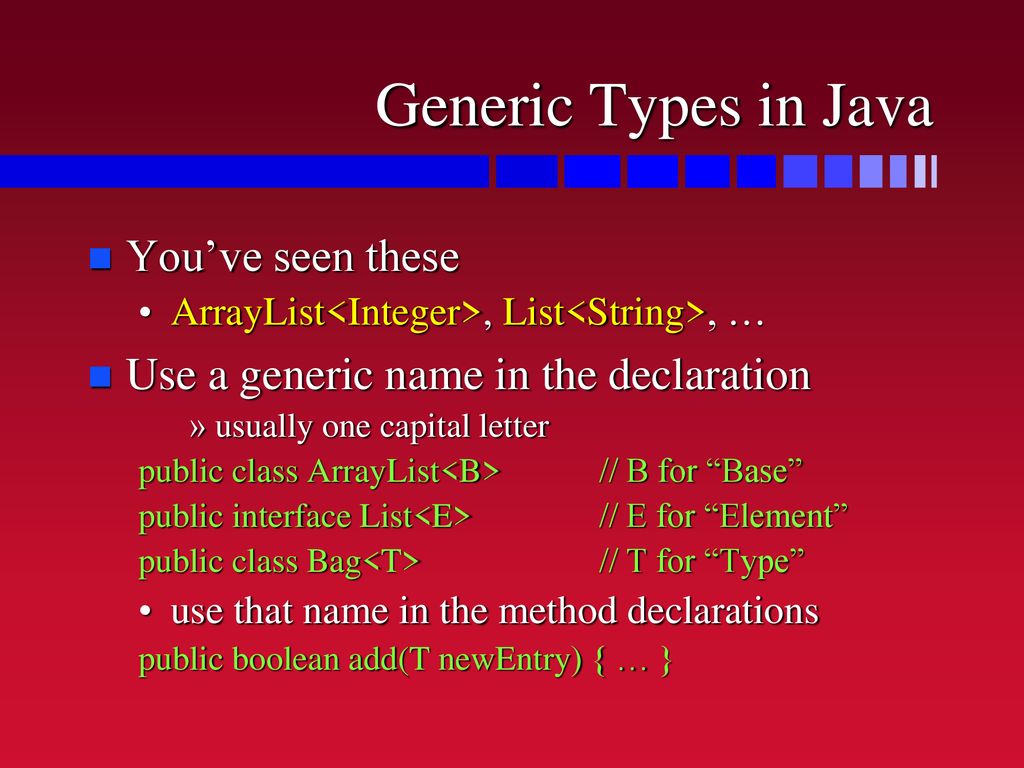 Abstract Data Types Chapter ppt download