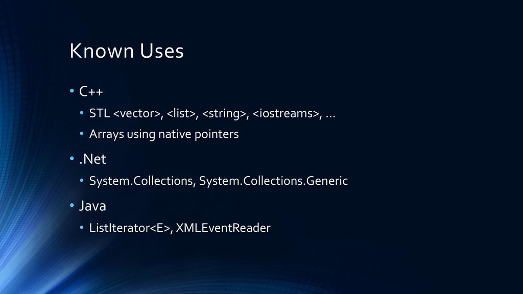 Iterator Design Pattern Jim Fawcett CSE776 – Design Patterns Fall ppt ...