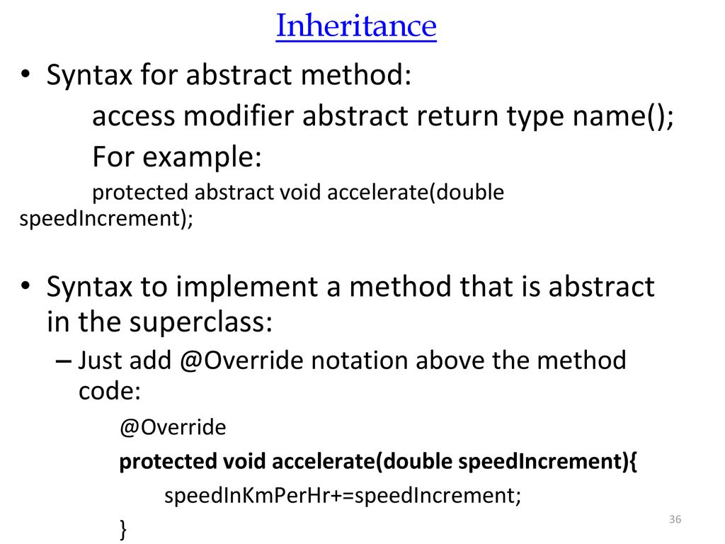 CS2013 Lecture 2 Review of OOP. - ppt download