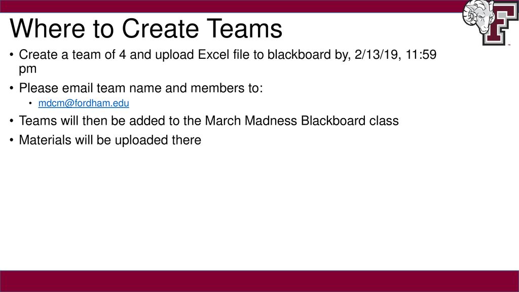 March Madness Data Crunch Overview Ppt Download