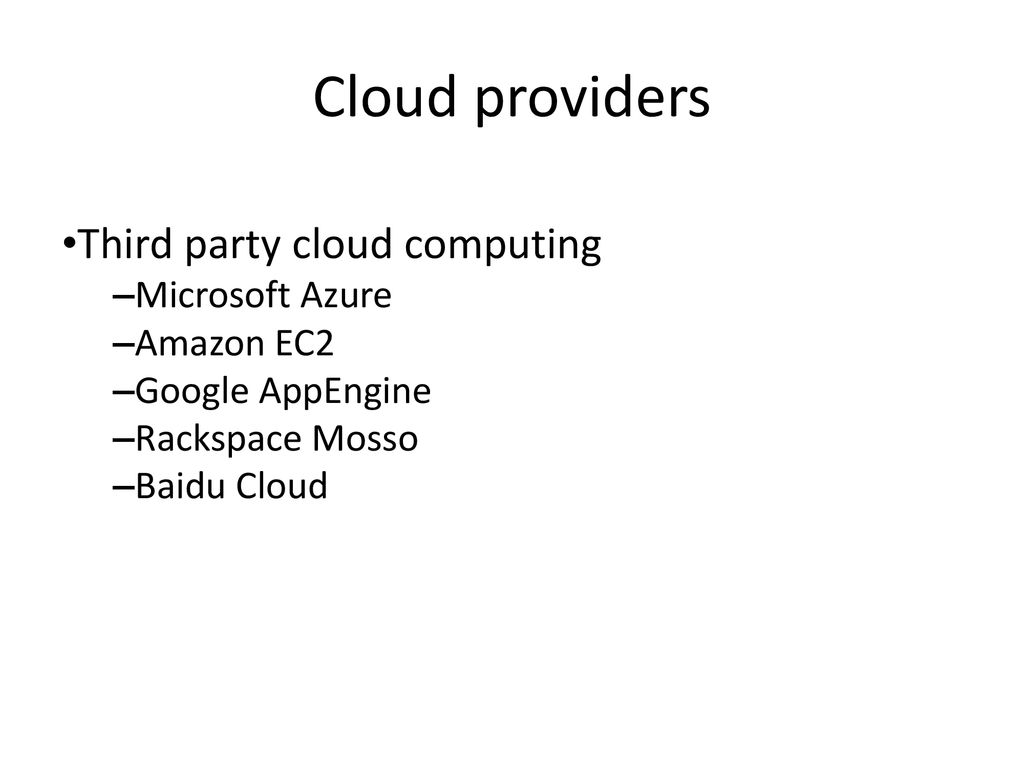 Exploring Information Leakage In Third Party Compute Clouds Ppt Download