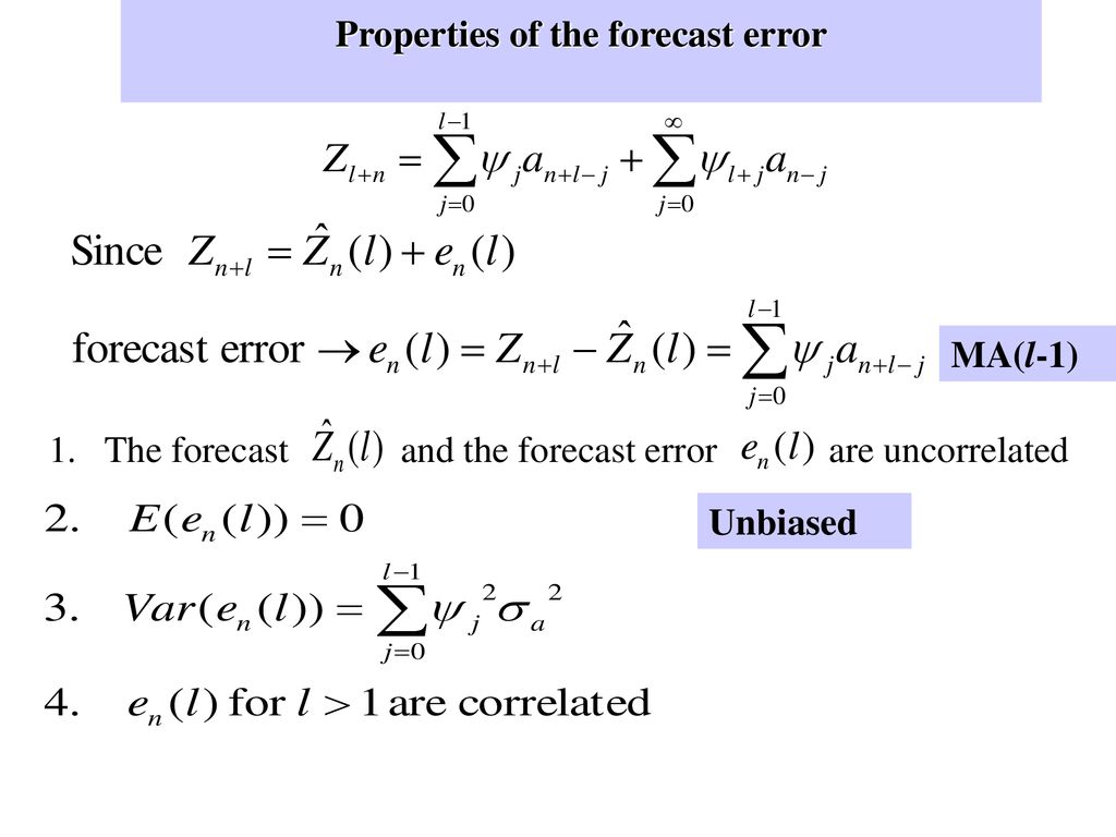 forecasting-ii-forecasting-with-arma-models-ppt-download