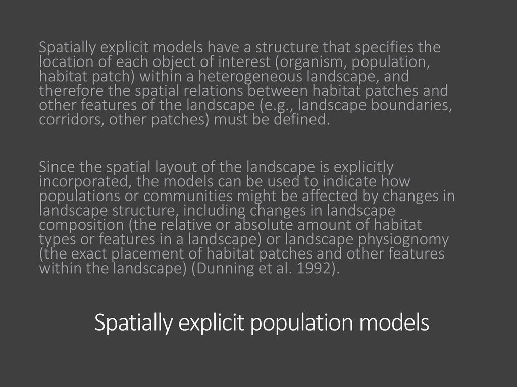 Landscape Ecology Methods Ppt Download 6402