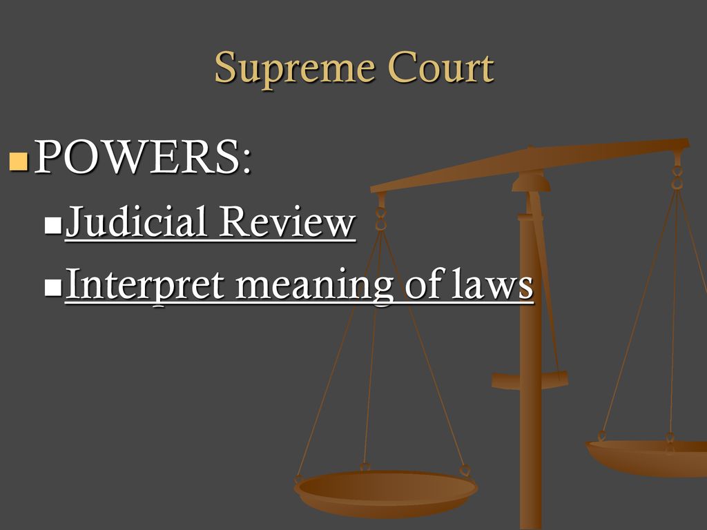 The Federal Court System - ppt download