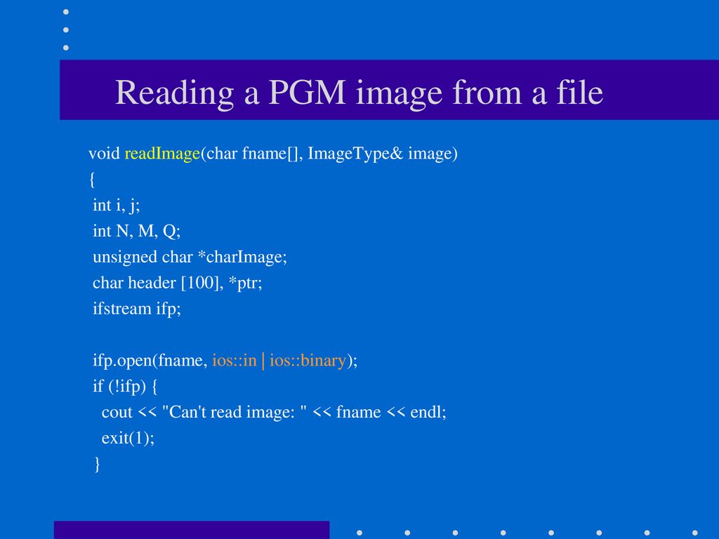 How To Open Pgm File