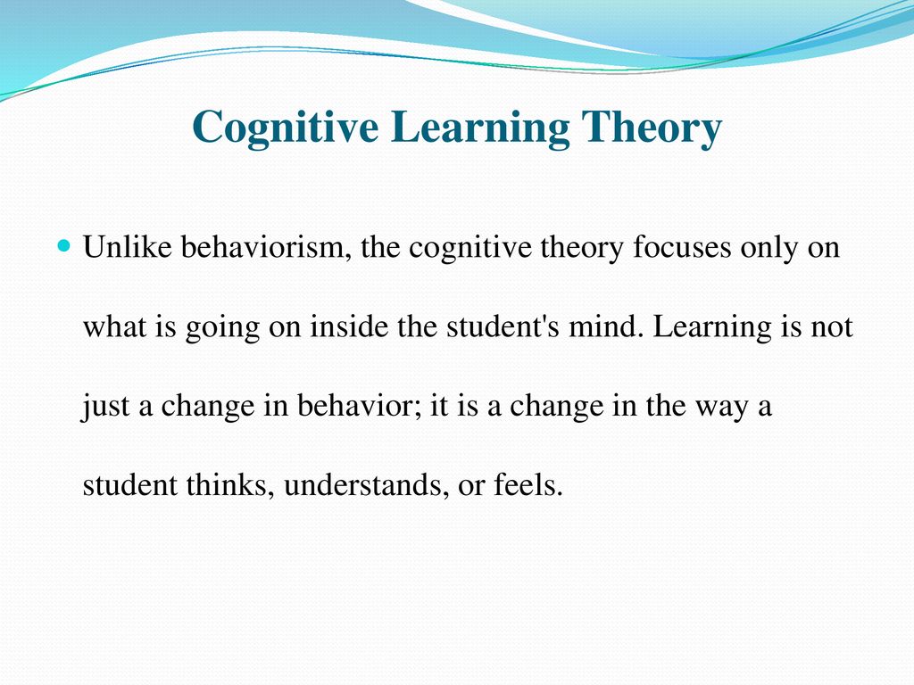 Learning Theories Abeer shaheen. - ppt download