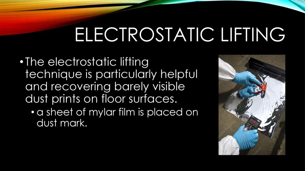 electrostatic lifting
