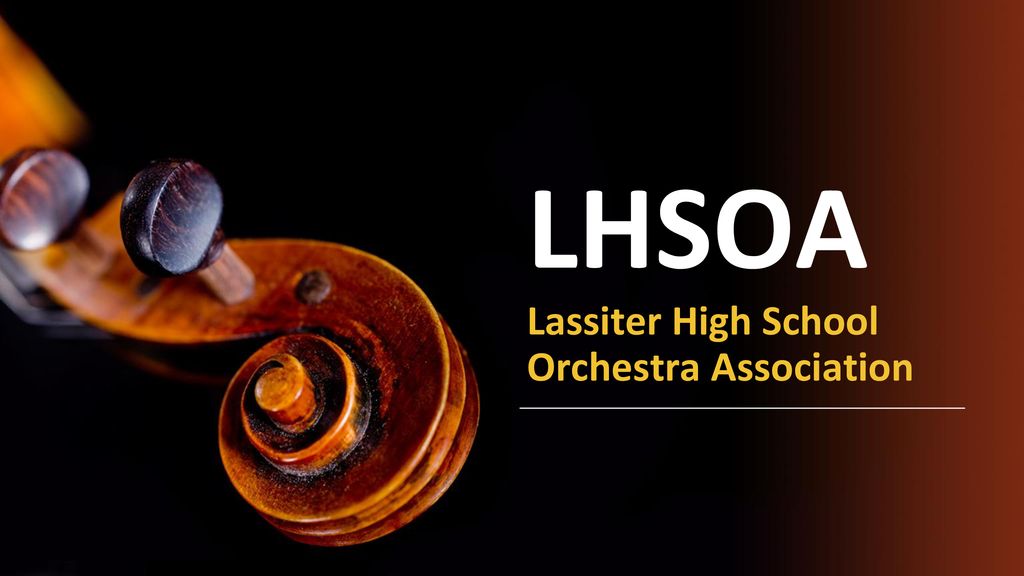 About Us Lassiter High School Orchestra