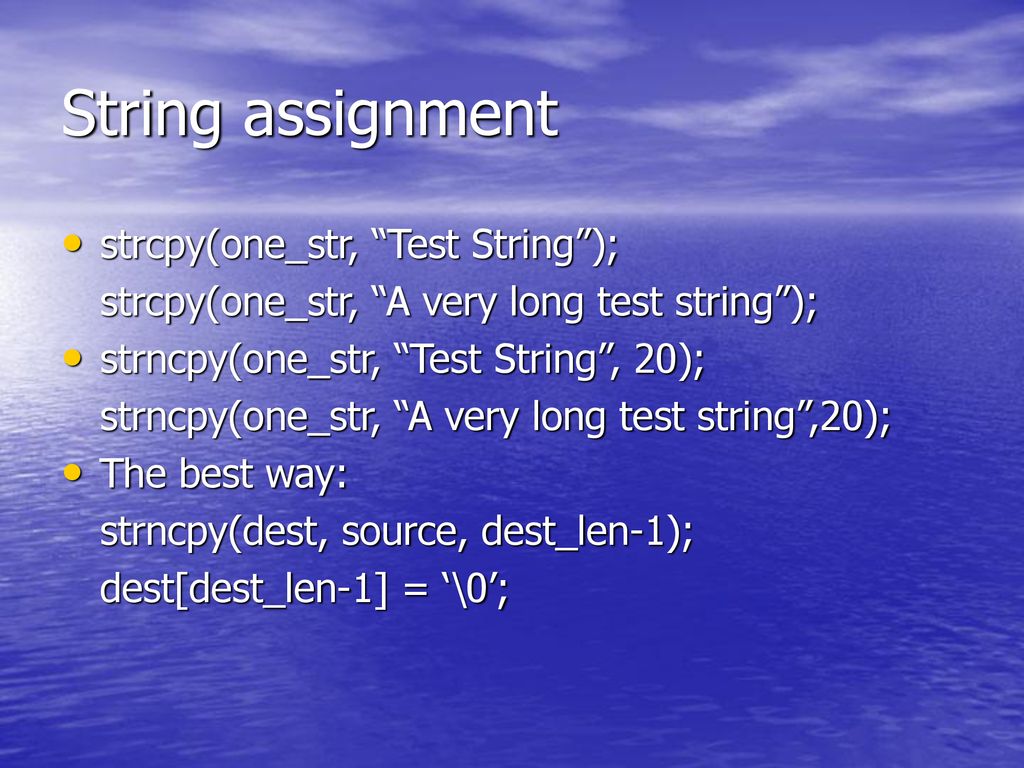 Computer Science II CS132/601* Lecture #C ppt download
