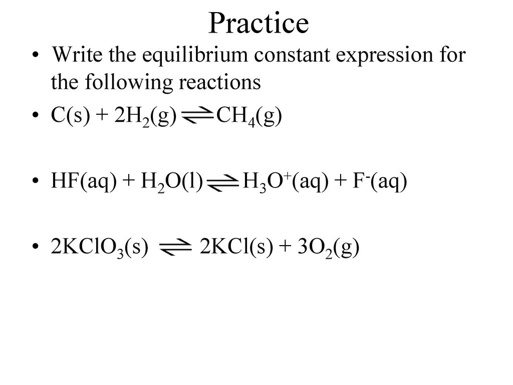 Chapter 16 Chemical Equilibrium Ppt Download