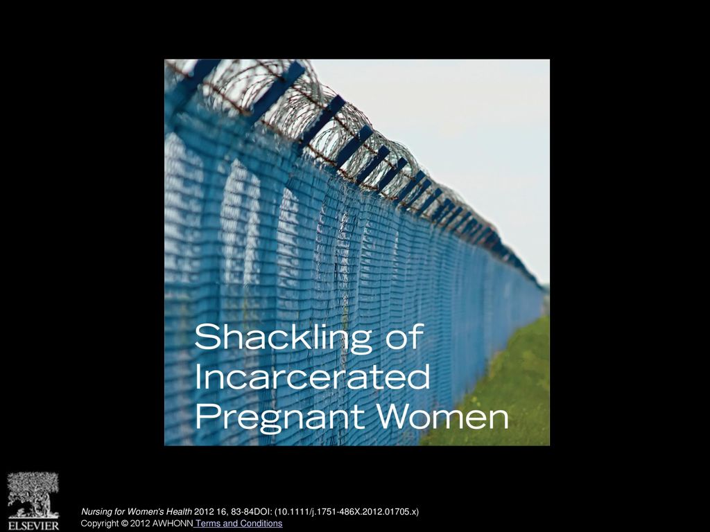 Shackling Of Incarcerated Pregnant Women Ppt Download 1833