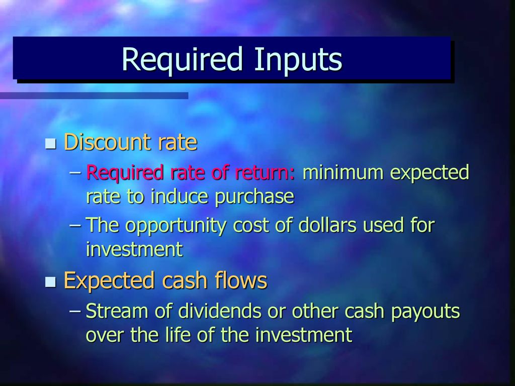 Investments: Analysis and Management Common Stock Valuation - ppt download