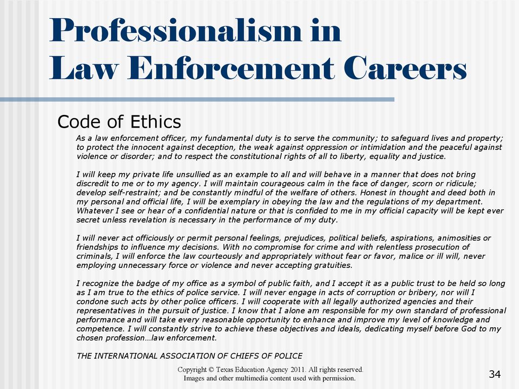 Professionalism & Ethics in LPSCS Careers - ppt download