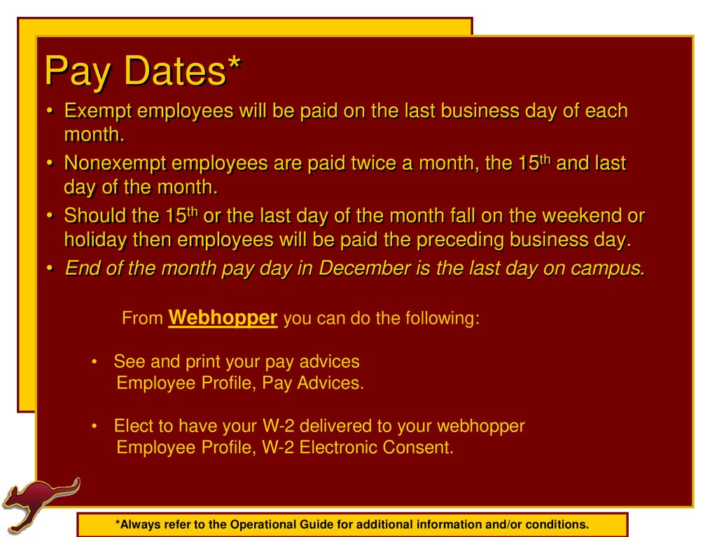 Pay and progress non exempt positions timesheets pay dates ppt download