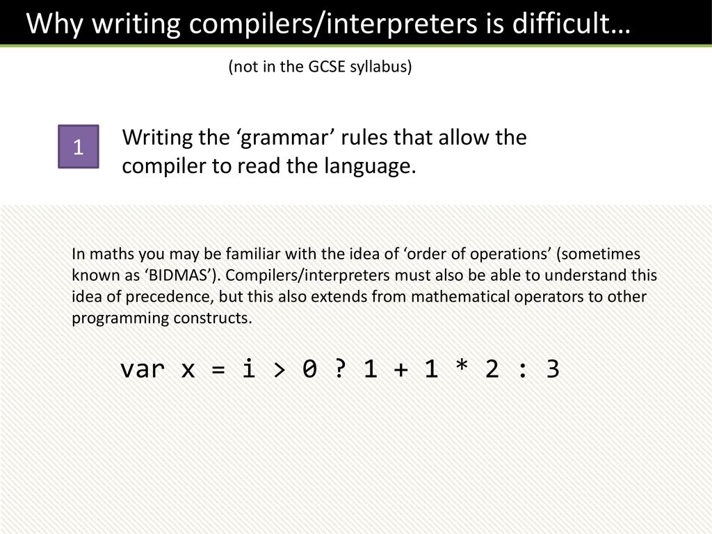 Running & Testing Programs :: Translators - ppt download