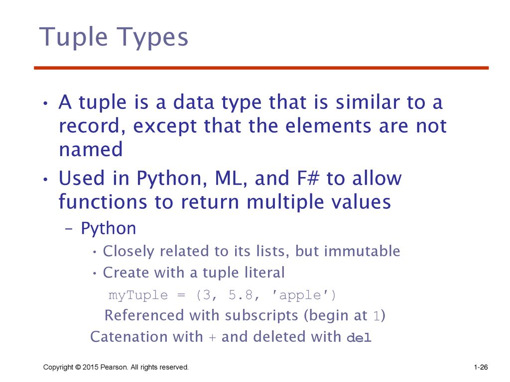 Chapter 6 Data Types. - ppt download