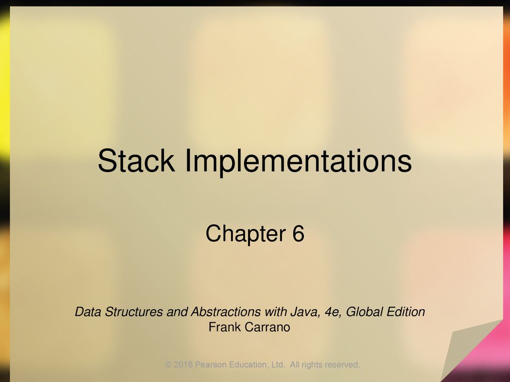 Stack Implementations - ppt download