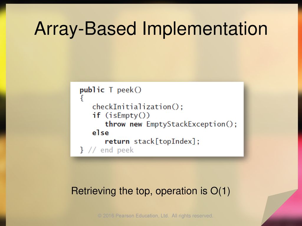 Stack Implementations - ppt download