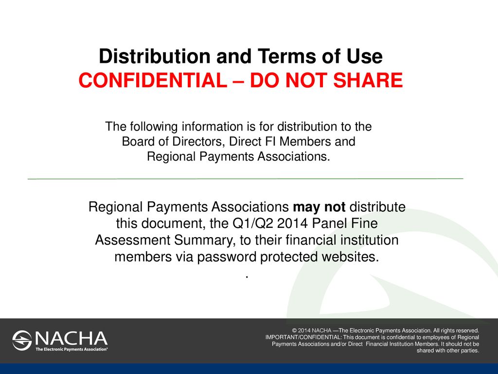 Distribution and terms of use confidential do not share ppt download