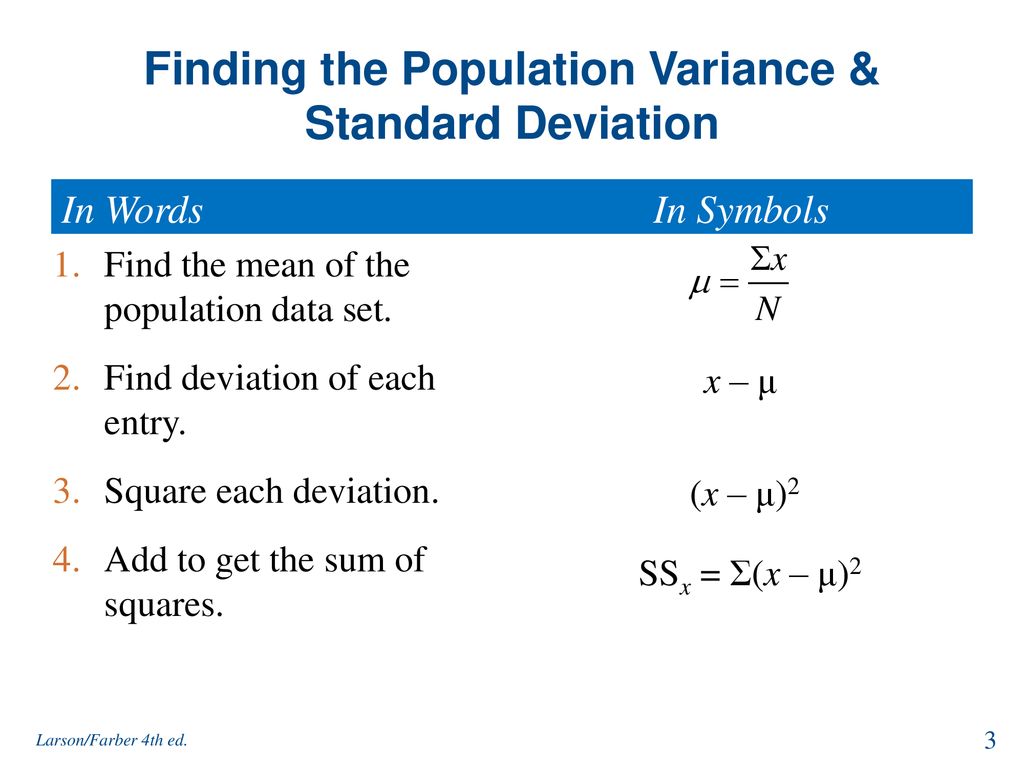 Find the words meaning. Population Standard deviation. Variance and Standard deviation. Variation and Standard deviation. How to find variance.