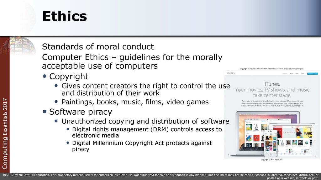 Ethics Standards of moral conduct