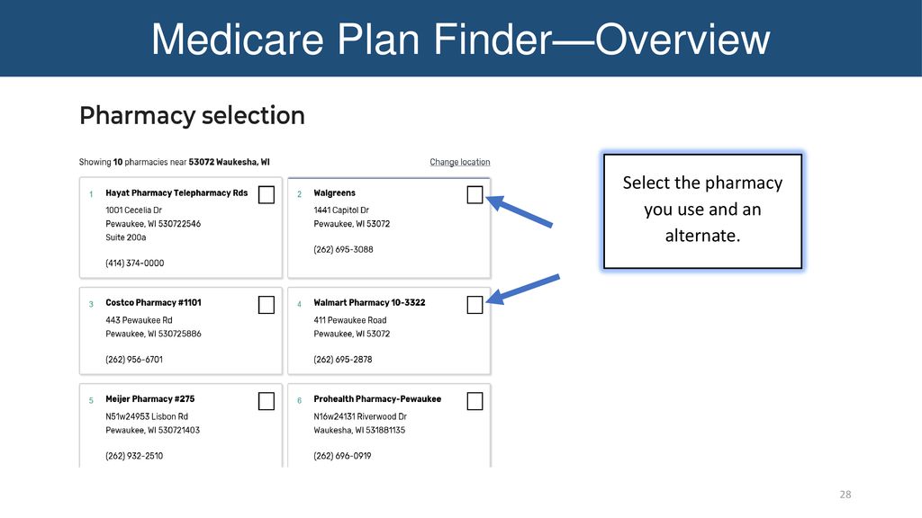 The New Medicare Plan Finder - ppt download